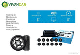Sistema TPMS Externo Hawk 12 sensores