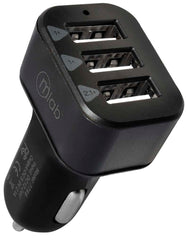 Cargador de Auto con 3 puertos USB