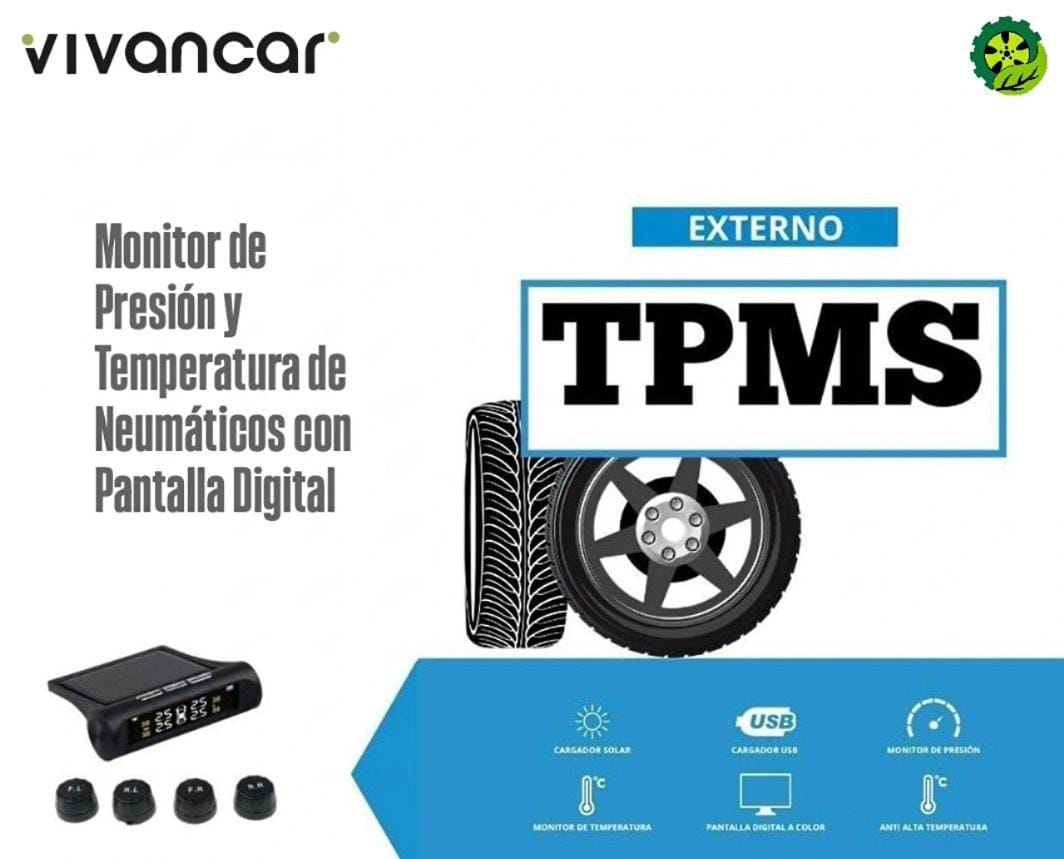 Sistema TPMS Externo Hawk 4 sensores