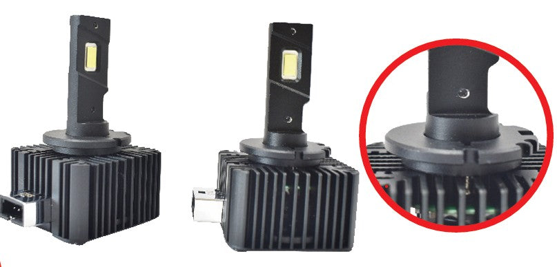 SET AMPOLLETAS LED TIPO HID D1S