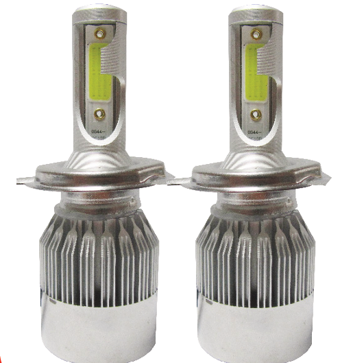 SET AMPOLLETA H4 LED CREE C6