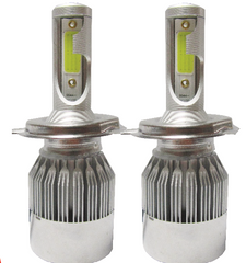 SET AMPOLLETA H4 LED CREE C6