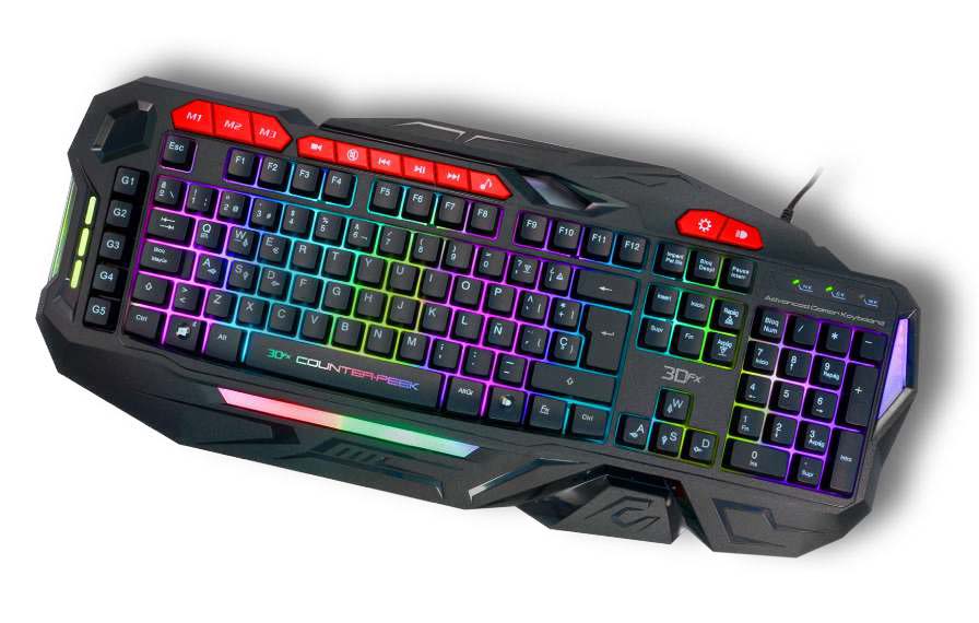Teclado Counter-Peek
