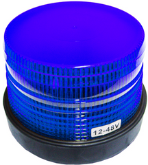 Baliza Apernada 40 LED Azul 12-36V 132x110mm