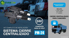 Sistema de Cierre Centralizado Hawk PM-24