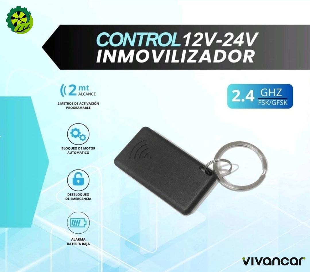 Control Inmovilizador Hawk 12V-24V